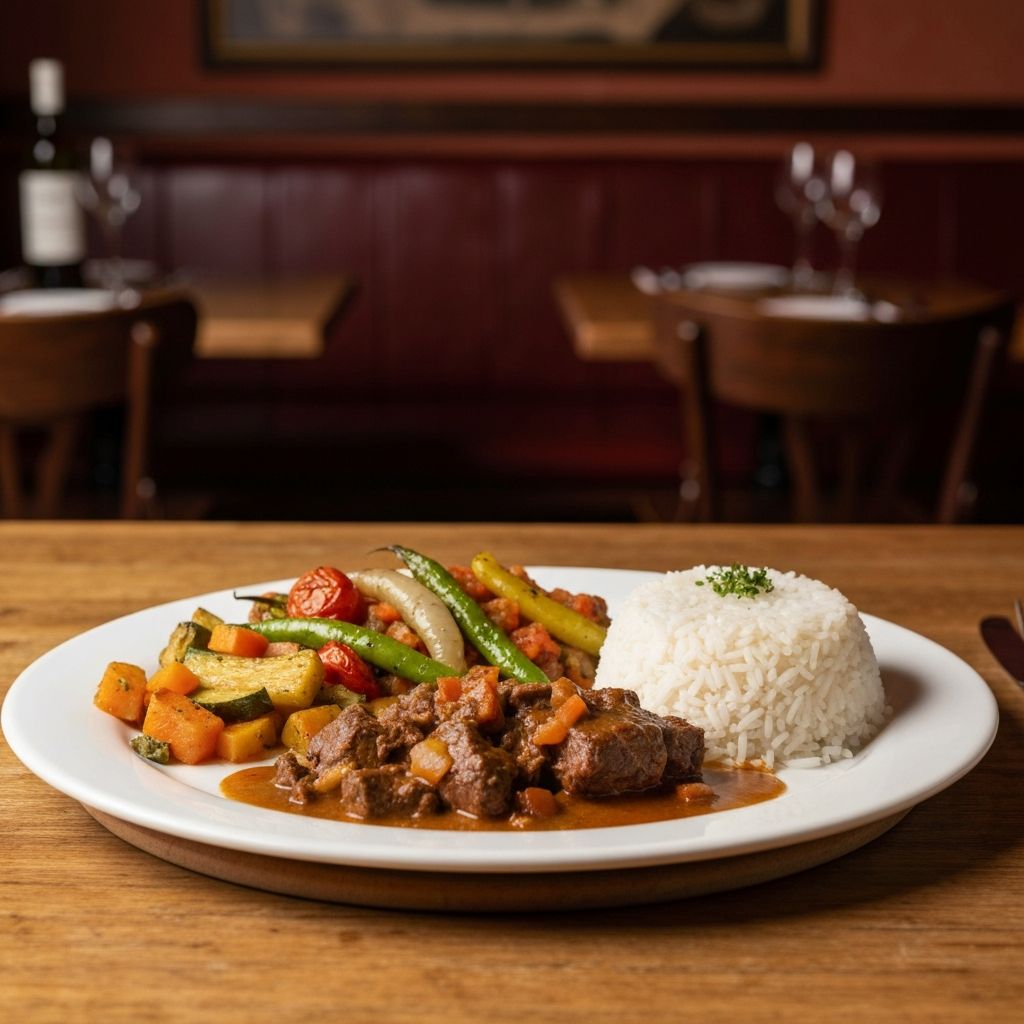 Deliciosa comida casera tradicional española